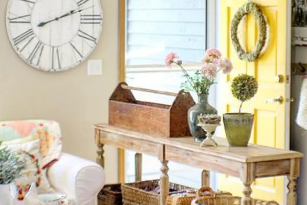 Bright Yellow Door home styling editorial for Mohawk Home